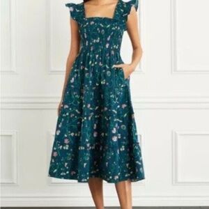 Hill House Ellie Nap Dress in Moody Floral